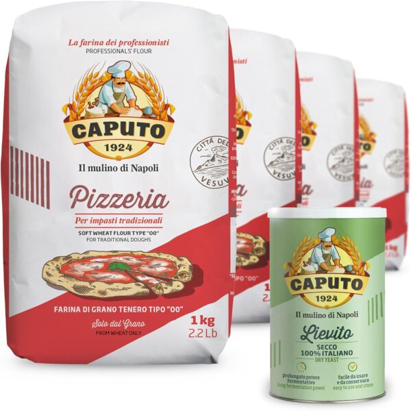 Farine Caputo Pizzeria 4kg + levure sèche