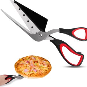 Ciseaux à pizza TNOMSNO en acier inoxydable 27,5 cm